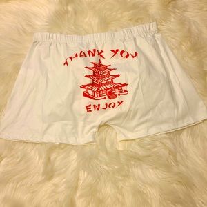 Thank you snack shorts
